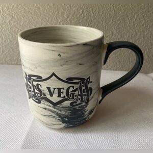 Las Vegas Marble Coffee Mug 14 oz approx.